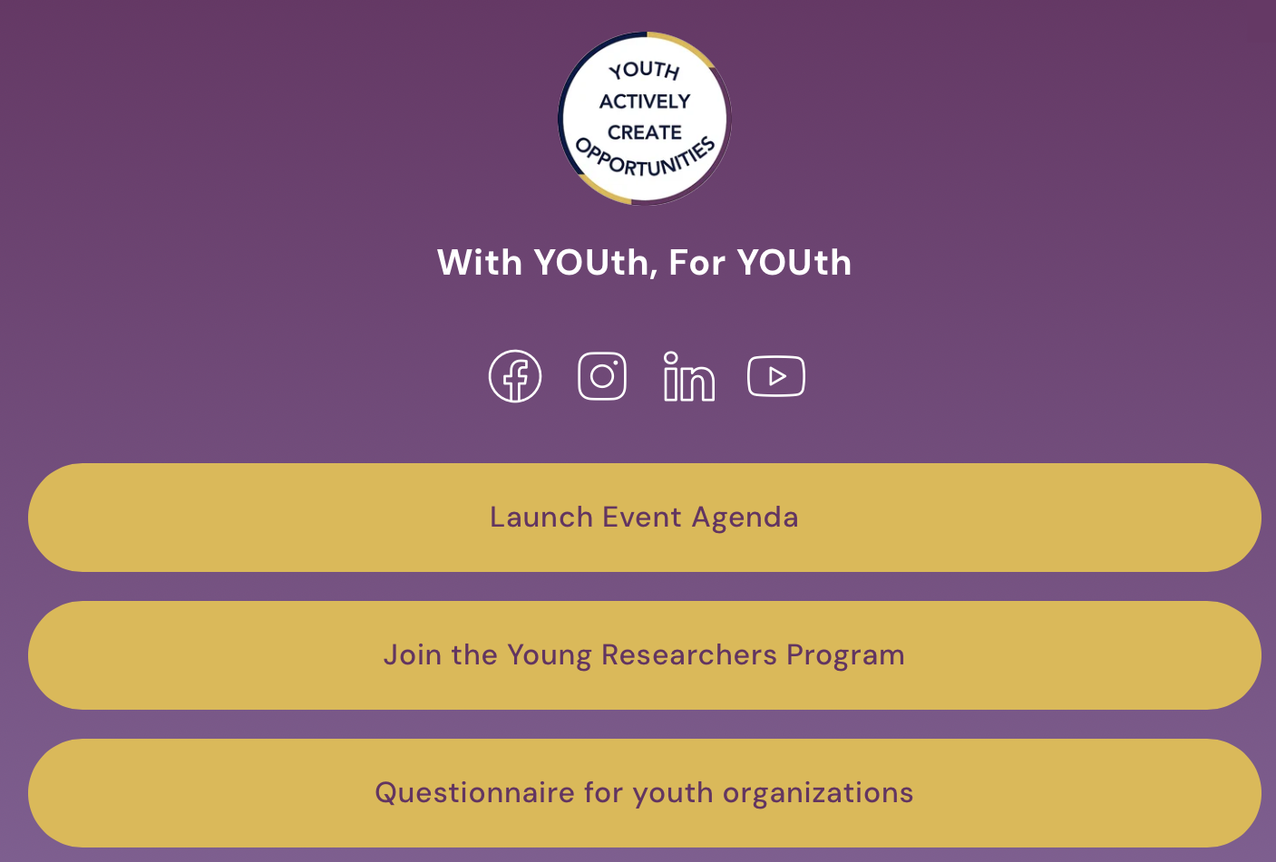 Scholarships for Young Researchers